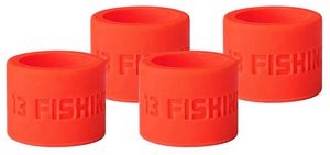 13 Fishing Ice Reel Anchor Wraps - Fire Red