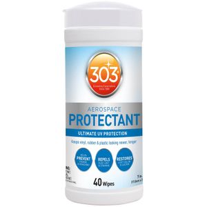 303 Products 303 Aerospace Protectant Wipes, 40 Towelettes