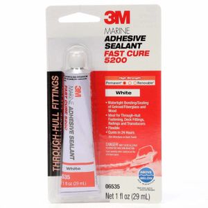 3M 5200 Fast Cure Polyurethane Adhesive/Sealant, White