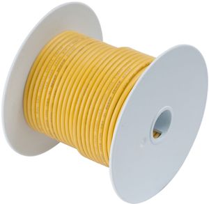 Ancor 14 AWG Tinned Copper Wire Primary Cable - Yellow - 18 ft.