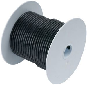 Ancor 16 AWG Tinned Copper Wire Primary Cable - Black - 1,000 ft.