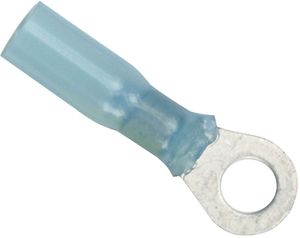 Ancor Heat Shrink Ring Terminal - 16-14 AWG - #10 - 25 Pack