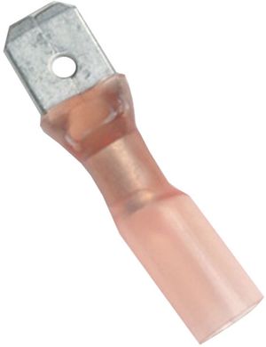 Ancor Male Heat Shrink Disconnects - 22-18 AWG - 100 Pack