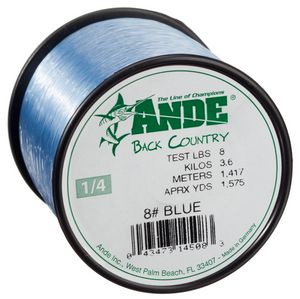 Ande Back Country Monofilament Line - 1/4 lb. Spool