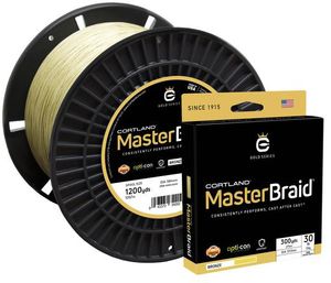 Cortland Master Braid Fishing Line - 10lb - 300yd - Bronze