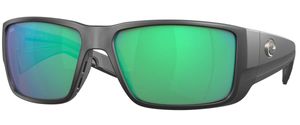 Costa Blackfin Pro Sunglasses - Matte Black/Green Mirror 580G