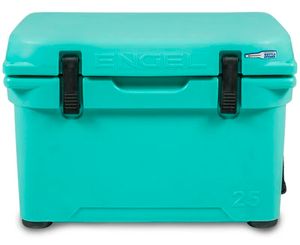 Engel 25 High-Performance Roto-Molded Cooler - 25 Quart - Seafoam