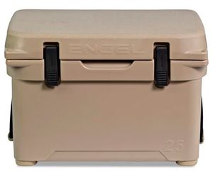 Engel 25 High-Performance Roto-Molded Cooler - 25 Quart - Tan