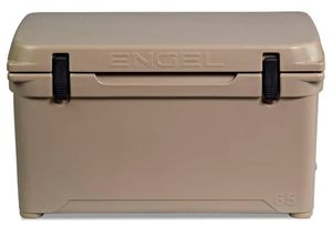 Engel 65 High-Performance Roto-Molded Cooler - 65 Quart - Tan