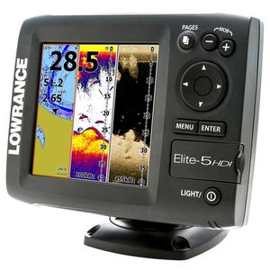 Lowrance Elite-5 HDI Fishfinder/Chartplotter