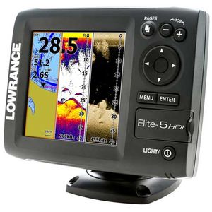 Lowrance Elite-5 HDI Gold Fishfinder/Chartplotters