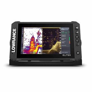 Lowrance Elite FS 9 Fishfinder/Chartplotter Combo with Active Imaging 3-in-1 Transducer and C-MAP Contour Charts