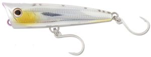 Shimano Pop-ORCA 90F Popper - Clear Silver - OP190NECS