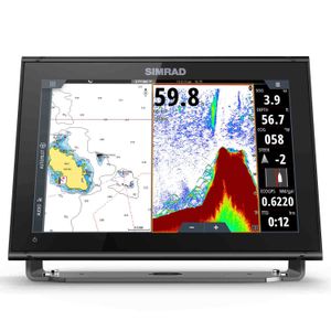 Simrad GO12 Fishfinder/Chartplotter Combo with Active Imaging™ Transducer