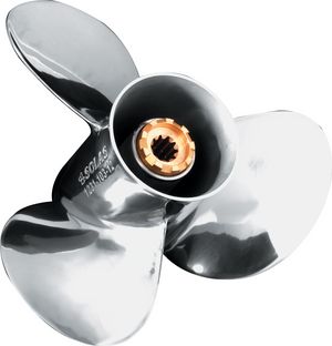 Solas Saturn 3-Blade Mercury 9.9-25hp Stainless Steel Propellers