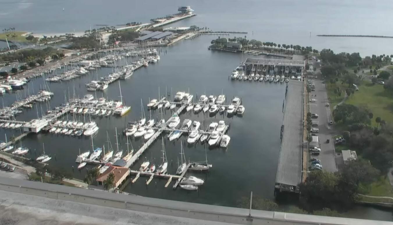 Saint Petersburgh Pier Live Cam St. Petersburg, FL USA BoatingWorld